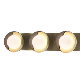 Bathroom Fixtures Three Lights by Hubbardton Forge ( 39 | 201378-SKT-86-14-GG0711 Brooklyn ) 