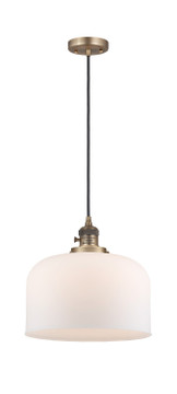 Mini Pendants Glass Down by Innovations ( 405 | 201CSW-BB-G71-L-LED Franklin Restoration ) 