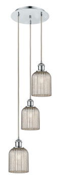 Mini Pendants 3 Light Cluster by Innovations ( 405 | 113B-3P-PC-G559-5ME Ballston ) 
