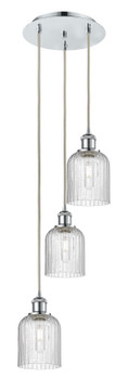 Mini Pendants 3 Light Cluster by Innovations ( 405 | 113B-3P-PC-G559-5SDY Ballston ) 