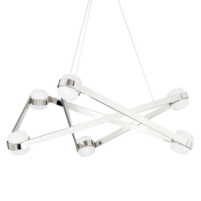 Large Chandeliers Glass Shade by Hudson Valley ( 70 | 2738-PN Orbit ) 