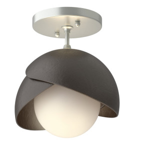 Semi-Flush Mts. Glass Down by Hubbardton Forge ( 39 | 121377-SKT-82-14-GG0711 Brooklyn ) 