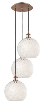 Mini Pendants 3 Light Cluster by Innovations ( 405 | 113B-3P-AC-G1216-10WM Ballston ) 