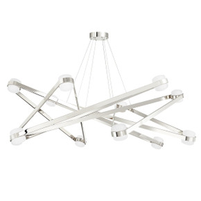 Large Chandeliers Glass Shade by Hudson Valley ( 70 | 2756-PN Orbit ) 