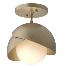 Semi-Flush Mts. Glass Down by Hubbardton Forge ( 39 | 121377-SKT-84-84-GG0711 Brooklyn ) 