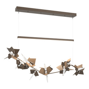 Linear/Island Geometric/Linear by Hubbardton Forge ( 39 | 139813-LED-STND-05-05-CR Belladonna ) 