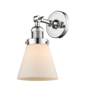 Sconces Single Glass by Innovations ( 405 | 203-PC-G61-LED Franklin Restoration ) 