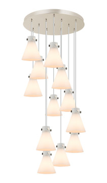 Pendants Multi-port/Cascade by Innovations ( 405 | 126-410-1PS-PN-G411-8WH Downtown Urban ) 