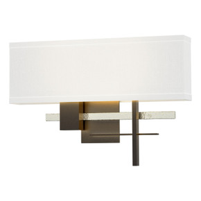 Sconces Drum Shade by Hubbardton Forge ( 39 | 206350-SKT-14-85-SF1606 Cosmo ) 