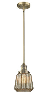 Mini Pendants Glass Down by Innovations ( 405 | 201S-BB-G146-LED Franklin Restoration ) 