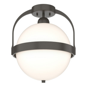 Semi-Flush Mts. Glass Down by Hubbardton Forge ( 39 | 121380-SKT-07-GG0720 Atlas ) 