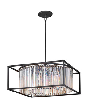 Mid. Chandeliers Glass Down by Hinkley ( 13 | 4555BK Giada ) 