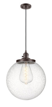 Pendants Sphere by Innovations ( 405 | 201CSW-OB-G204-14 Franklin Restoration ) 