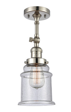Sconces Single Glass by Innovations ( 405 | 203-PN-G184-LED Franklin Restoration ) 