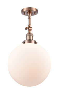 Semi-Flush Mts. Directional by Innovations ( 405 | 201F-AC-G201-12-LED Franklin Restoration ) 