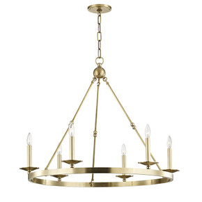 Mid. Chandeliers Candle by Hudson Valley ( 70 | 3206-AGB Allendale ) 