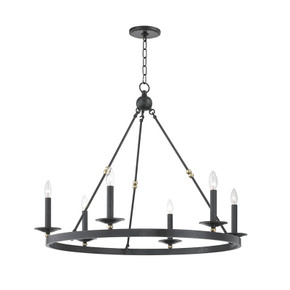 Mid. Chandeliers Candle by Hudson Valley ( 70 | 3206-AOB Allendale ) 