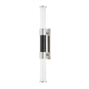 Sconces Double Glass by Hudson Valley ( 70 | 7004-PN/BK Huntington ) 