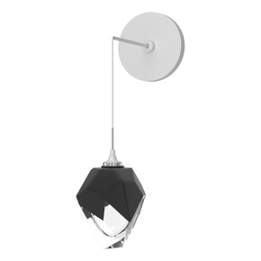 Sconces Single Glass by Hubbardton Forge ( 39 | 201397-SKT-02-BP0754 Chrysalis ) 