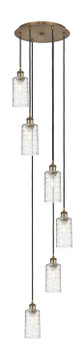 Pendants Multi-port/Cascade by Innovations ( 405 | 116B-6P-BB-G434-7DE Downtown Urban ) 
