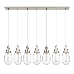 Linear/Island 4 Light + by Innovations ( 405 | 127-450-1P-SN-G450-6CL Downtown Urban ) 