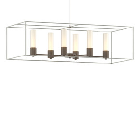 Linear/Island Open Frame by Hubbardton Forge ( 39 | 138940-SKT-MULT-05-85-GG0392 Portico ) 