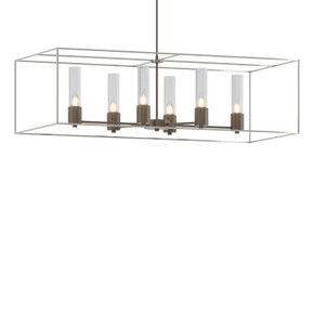 Linear/Island Open Frame by Hubbardton Forge ( 39 | 138940-SKT-MULT-05-85-II0392 Portico ) 