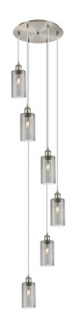 Pendants Multi-port/Cascade by Innovations ( 405 | 116B-6P-SN-G434-7SM Downtown Urban ) 