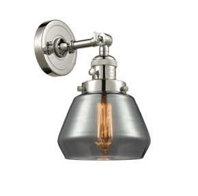 Sconces Single Glass by Innovations ( 405 | 203SW-PN-G173 Franklin Restoration ) 