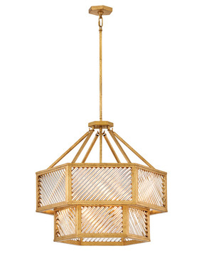 Mid. Chandeliers Glass Down by Hinkley ( 13 | 47464DA Sura ) 