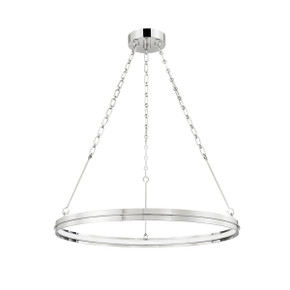 Mid. Chandeliers Ring/Halo by Hudson Valley ( 70 | 7128-PN Rosendale ) 