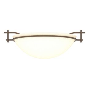 Flush Mounts Bowl Style by Hubbardton Forge ( 39 | 124251-SKT-05-GG0045 Moonband ) 