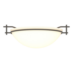 Flush Mounts Bowl Style by Hubbardton Forge ( 39 | 124251-SKT-07-GG0045 Moonband ) 