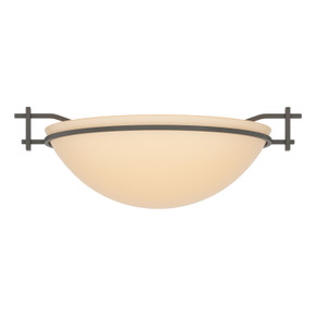 Flush Mounts Bowl Style by Hubbardton Forge ( 39 | 124251-SKT-07-SS0045 Moonband ) 