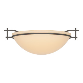 Flush Mounts Bowl Style by Hubbardton Forge ( 39 | 124251-SKT-14-SS0045 Moonband ) 
