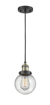 Mini Pendants Cable by Innovations ( 405 | 201C-BAB-G204-6-LED Franklin Restoration ) 