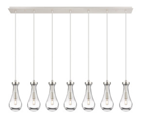 Linear/Island 4 Light + by Innovations ( 405 | 127-451-1P-PN-G451-5CL Downtown Urban ) 