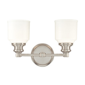 Bathroom Fixtures Two Lights by Hudson Valley ( 70 | 3402-PN Windham ) 