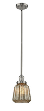 Mini Pendants Glass Down by Innovations ( 405 | 201S-SN-G146-LED Franklin Restoration ) 