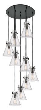 Pendants Multi-port/Cascade by Innovations ( 405 | 119-410-1PS-BK-G411-8SDY Downtown Urban ) 