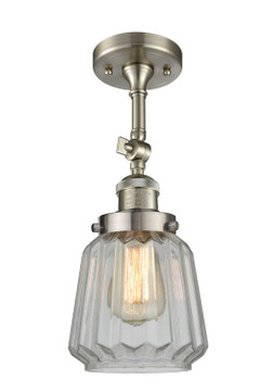 Semi-Flush Mts. Directional by Innovations ( 405 | 201F-SN-G142-LED Franklin Restoration ) 
