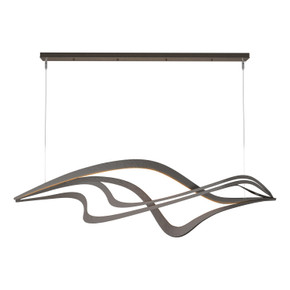 Linear/Island Geometric/Linear by Hubbardton Forge ( 39 | 139905-LED-STND-14 Crossing Waves ) 