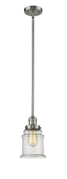 Mini Pendants Glass Down by Innovations ( 405 | 201S-SN-G184-LED Franklin Restoration ) 