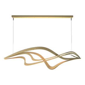 Linear/Island Geometric/Linear by Hubbardton Forge ( 39 | 139905-LED-STND-86 Crossing Waves ) 