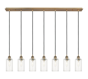 Linear/Island 4 Light + by Innovations ( 405 | 127B-7P-BB-G434-7CL Downtown Urban ) 