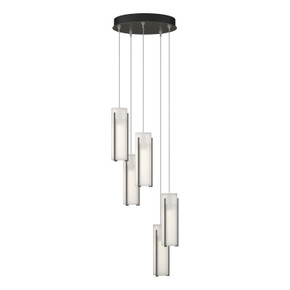 Pendants Multi-port/Cascade by Hubbardton Forge ( 39 | 131124-SKT-STND-07-GG0065 Exos Glass ) 