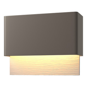 Exterior Sconces by Hubbardton Forge ( 39 | 302630-LED-77-78 Stratum ) 