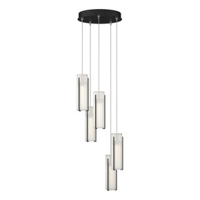 Pendants Multi-port/Cascade by Hubbardton Forge ( 39 | 131124-SKT-STND-10-GG0065 Exos Glass ) 