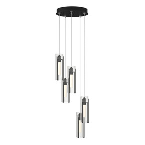 Pendants Multi-port/Cascade by Hubbardton Forge ( 39 | 131124-SKT-STND-10-ZM0065 Exos Glass ) 