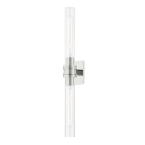 Bathroom Fixtures Cylindrical / Linear by Hudson Valley ( 70 | 1042-PN Oakfield ) 